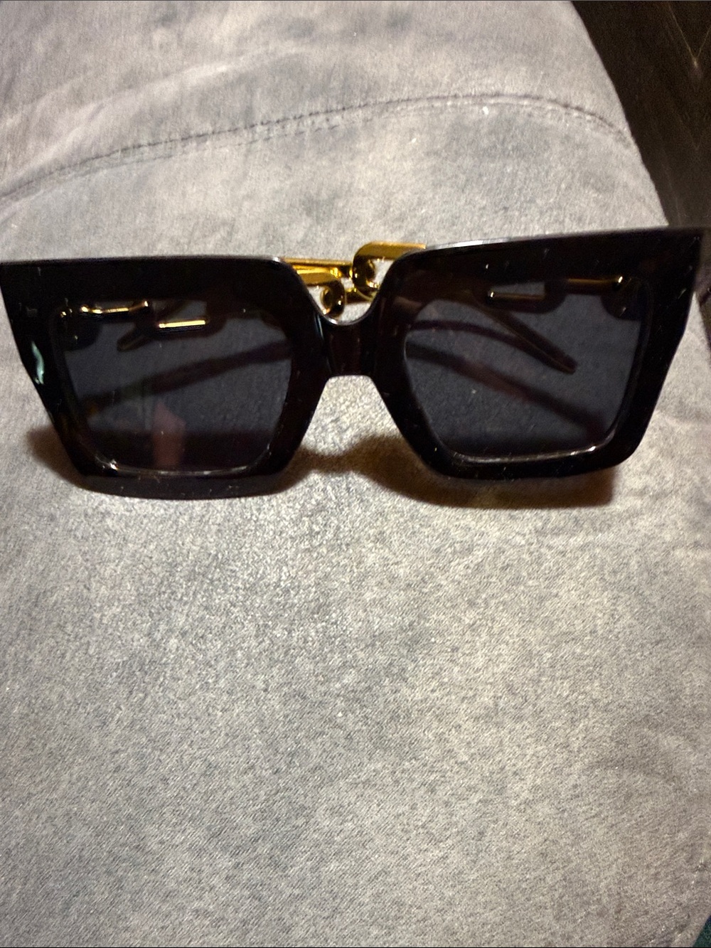 Classic Black Square Women's Sunglasses